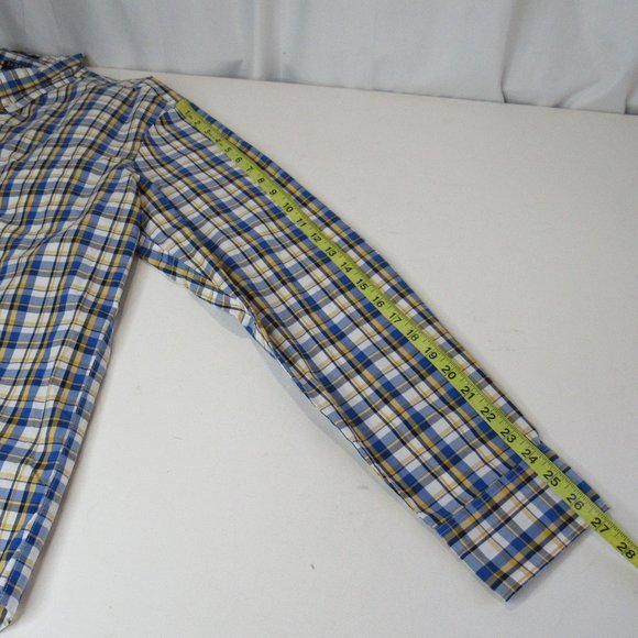 J.Crew Factory Men’s Slim Plaid Flex Casual Shirt Size XXL - Picture 9 of 10